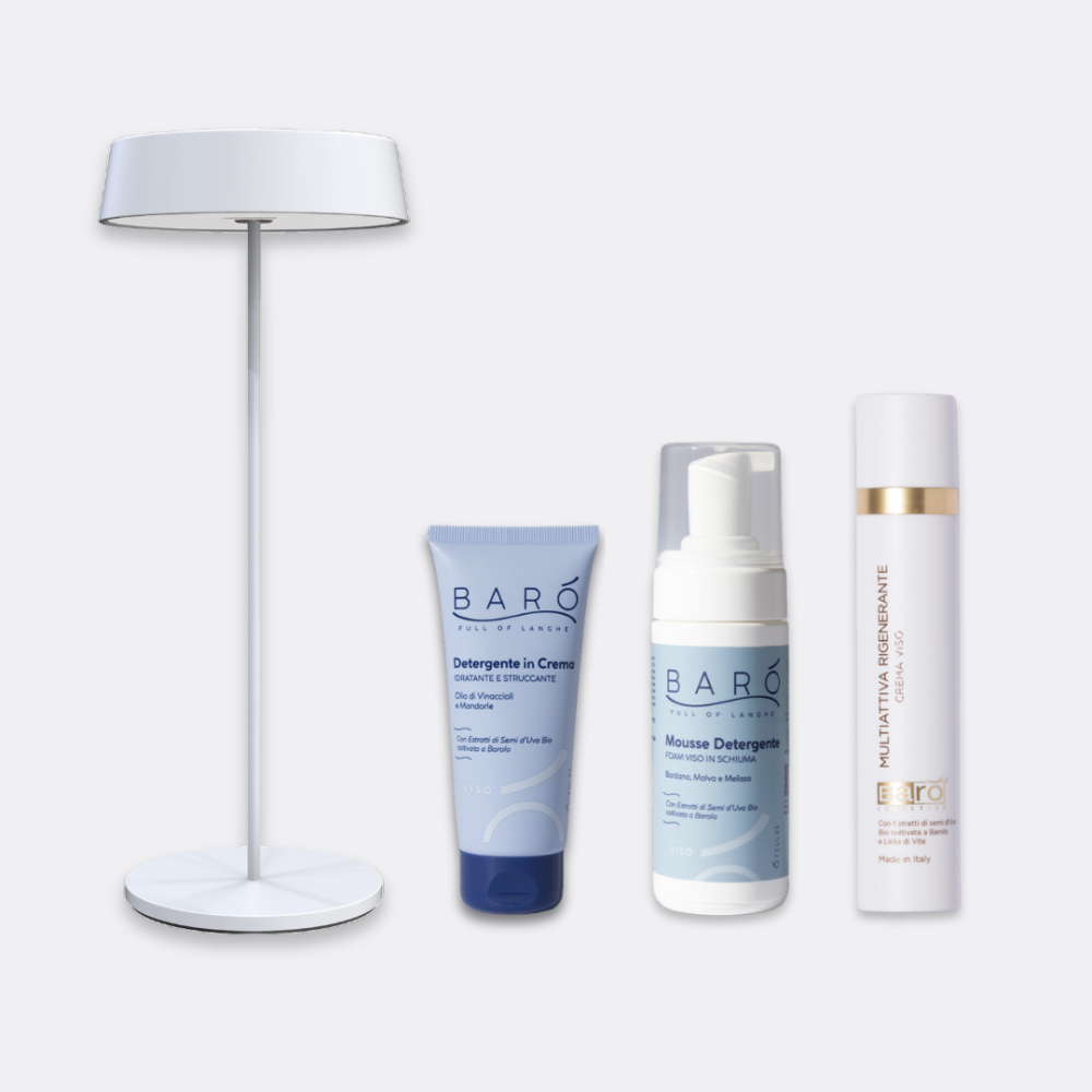 Lampada Bianca LED + Kit Rigenerante