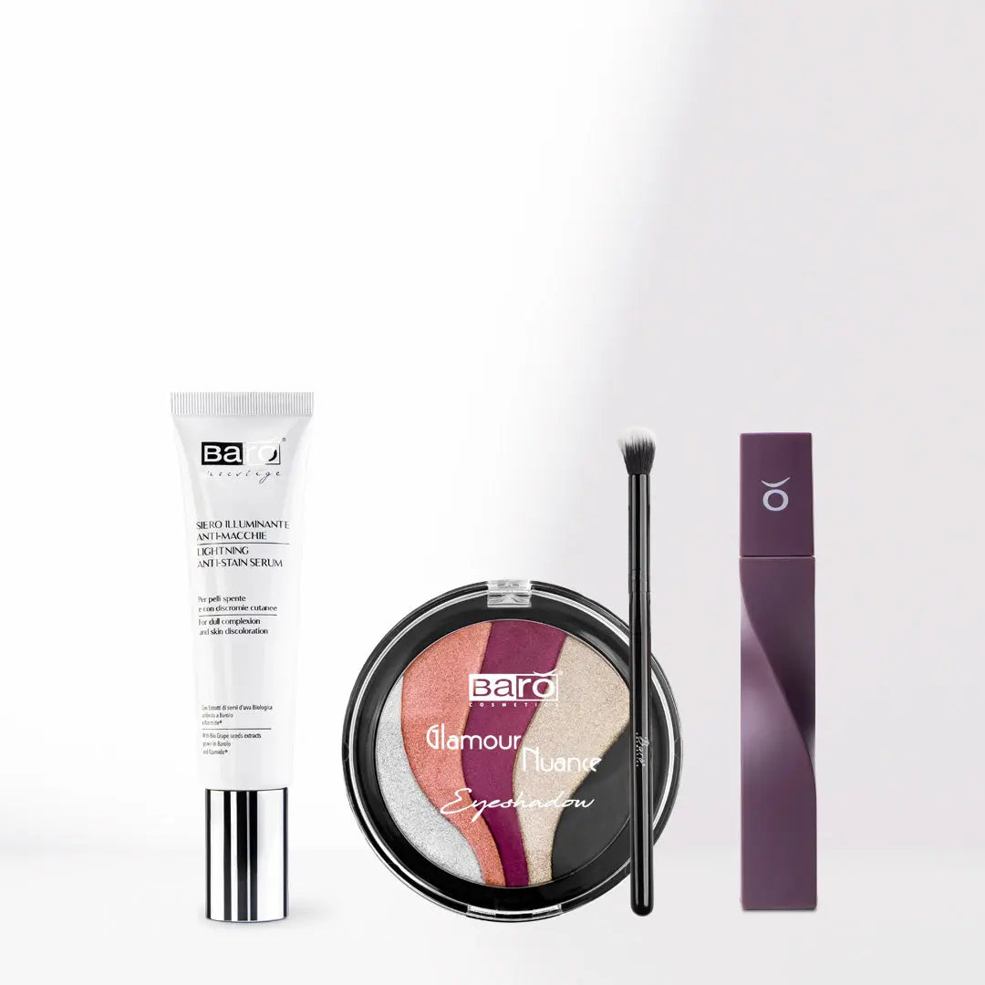 Set Sparkling Make-Up con Pennello - Barò Cosmetics