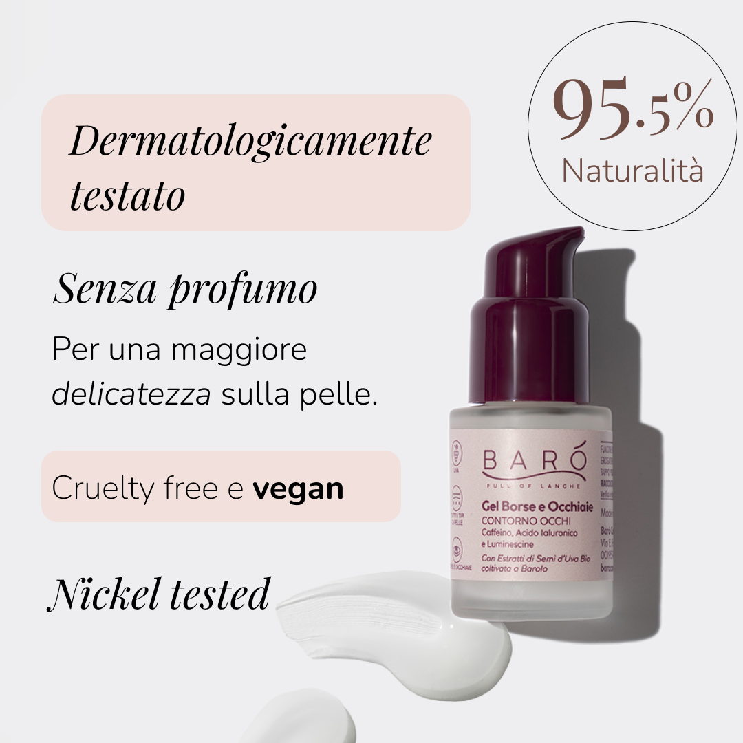 Gel Borse e Occhiaie Contorno Occhi 15 ml