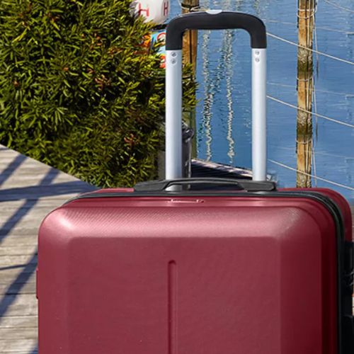 DE: Trolley Baldinini M, rot (cm 42x24x66)