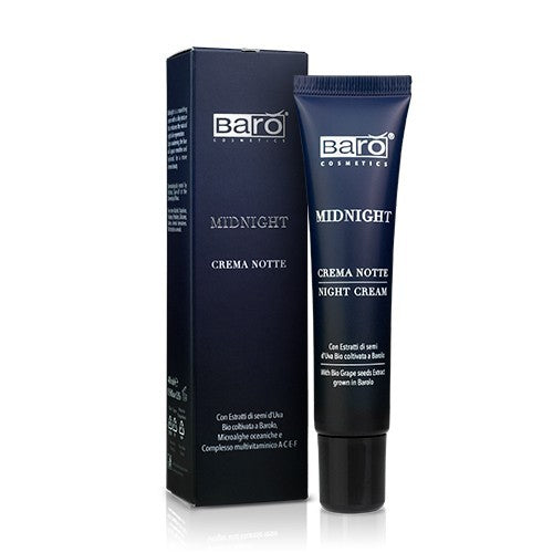 Crema Viso Notte Midnight 40ml - Barò Cosmetics